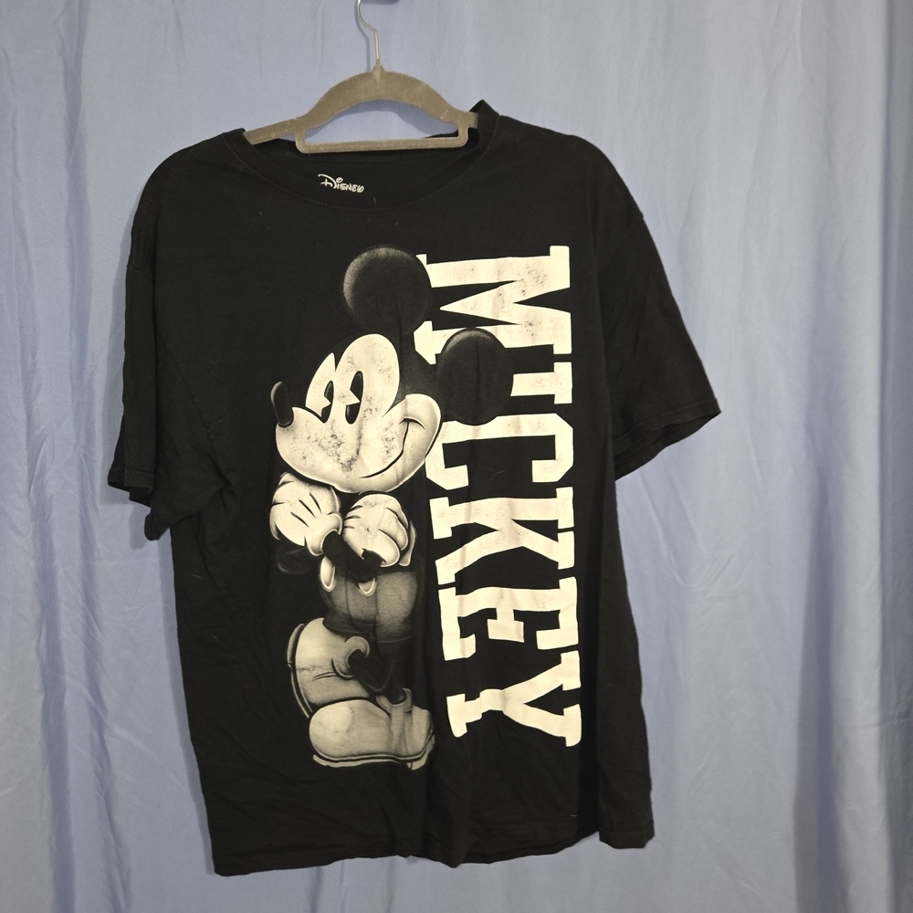 Disney Black Mickey Mouse Men's T-Shirt